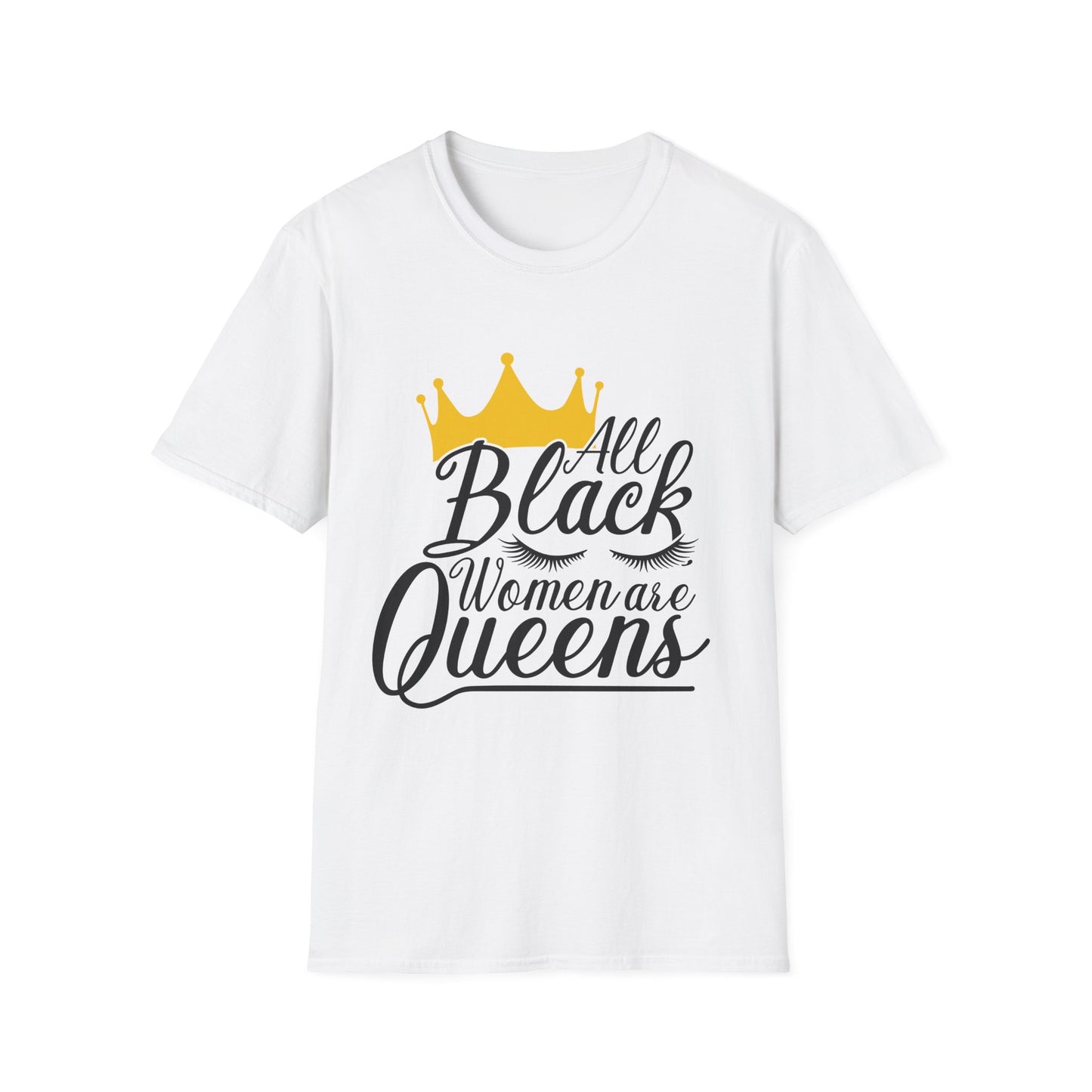 All Black Women Queens T-Shirt - Regular Fit