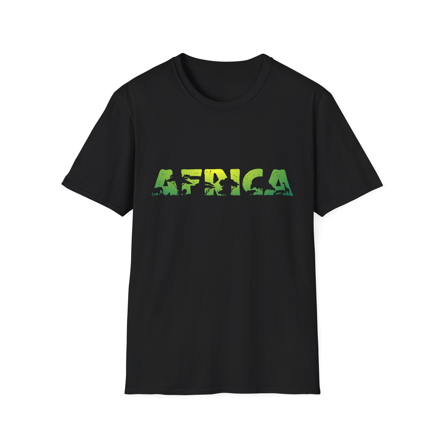 Africa Safari Silhouette T-Shirt - Regular Fit