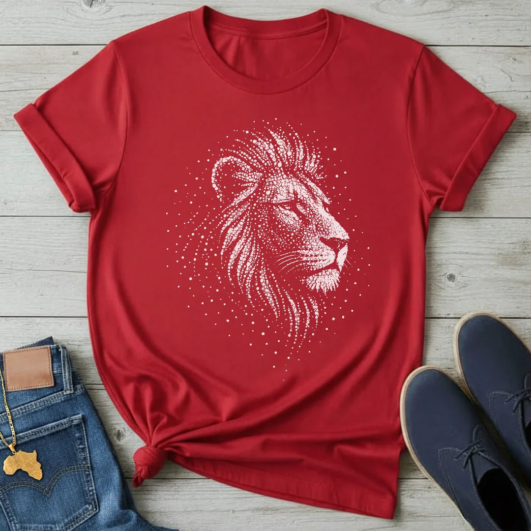 Point Art Lion T-Shirt