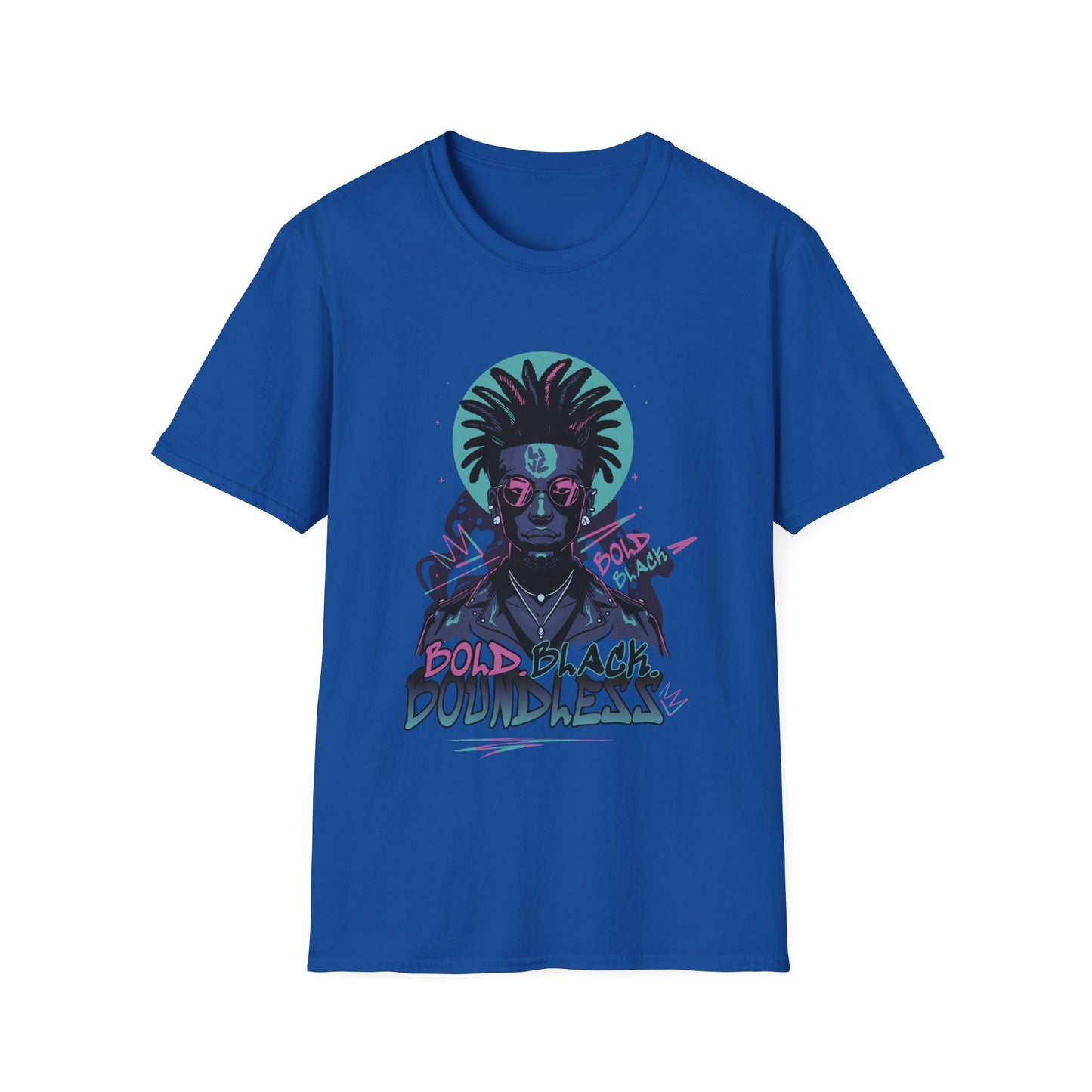 Black Bold Boundless T-Shirt - Regular Fit