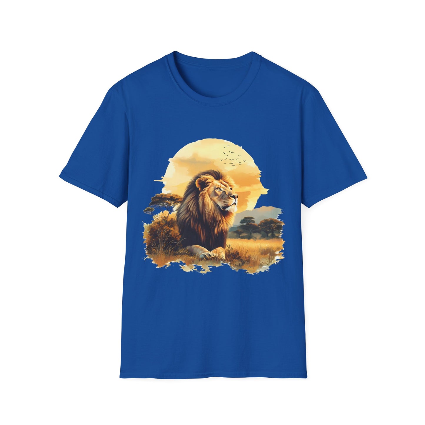 Watercolor Lion T-Shirt - Regular Fit