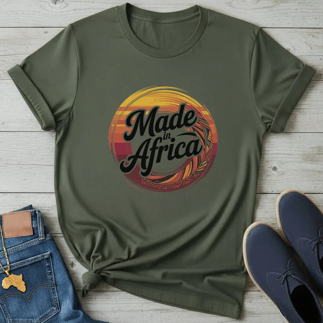 Made in Africa Badge T-Shirt
