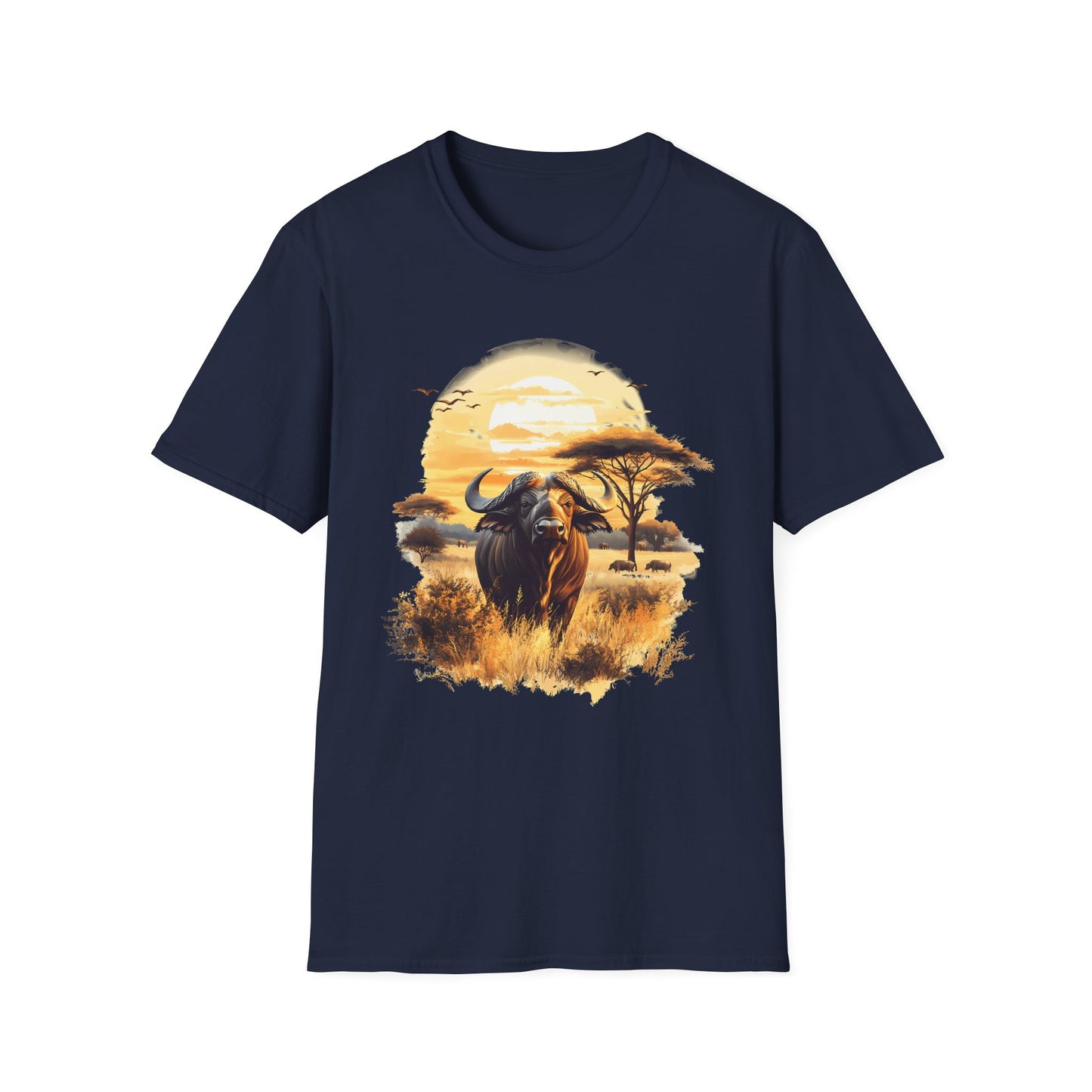 Watercolor Buffalo T-Shirt - Regular Fit