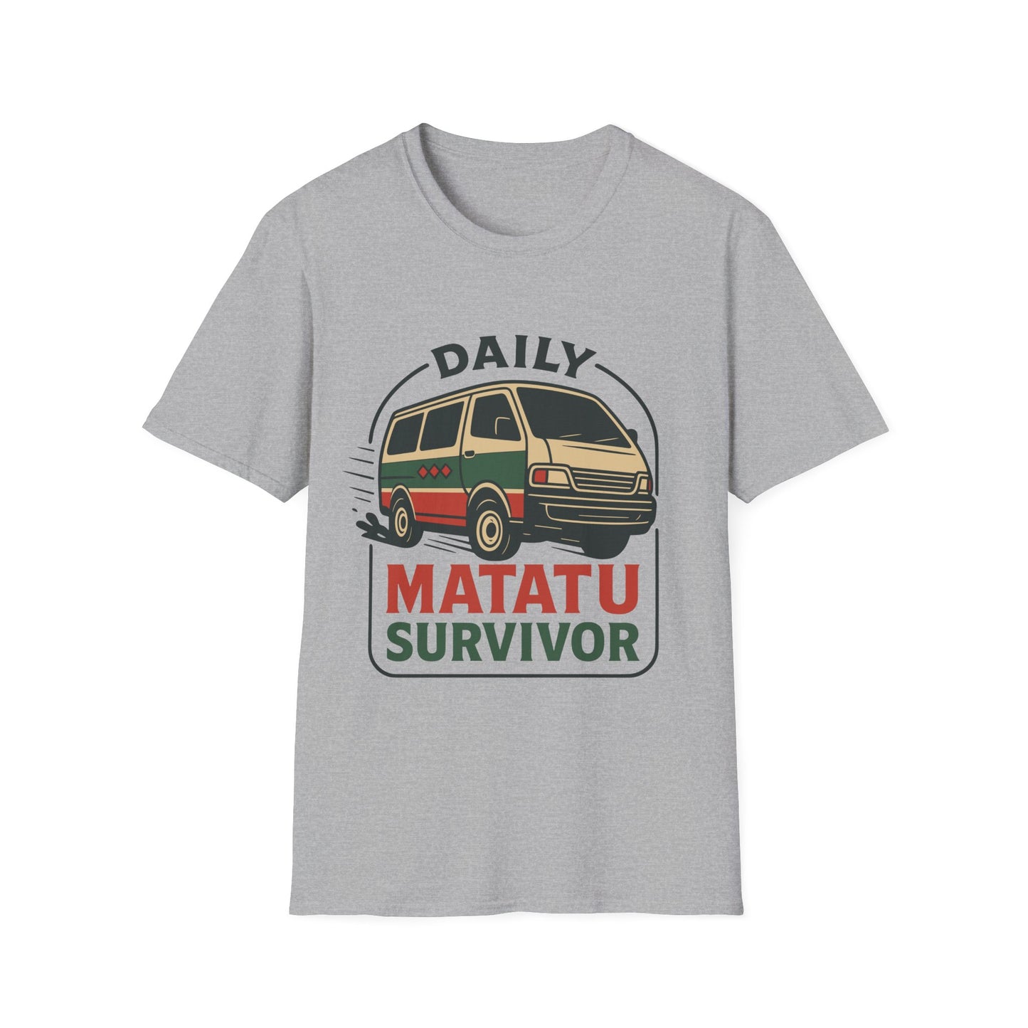 Daily Matatu Survivor T-Shirt - Regular Fit