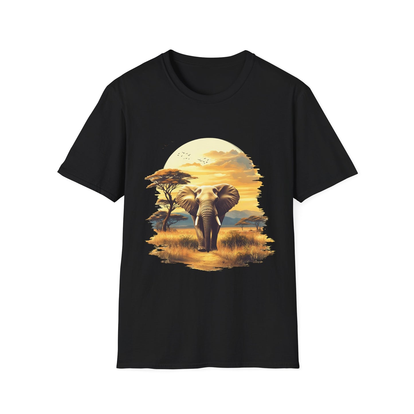 Watercolor Elephant T-Shirt - Regular Fit