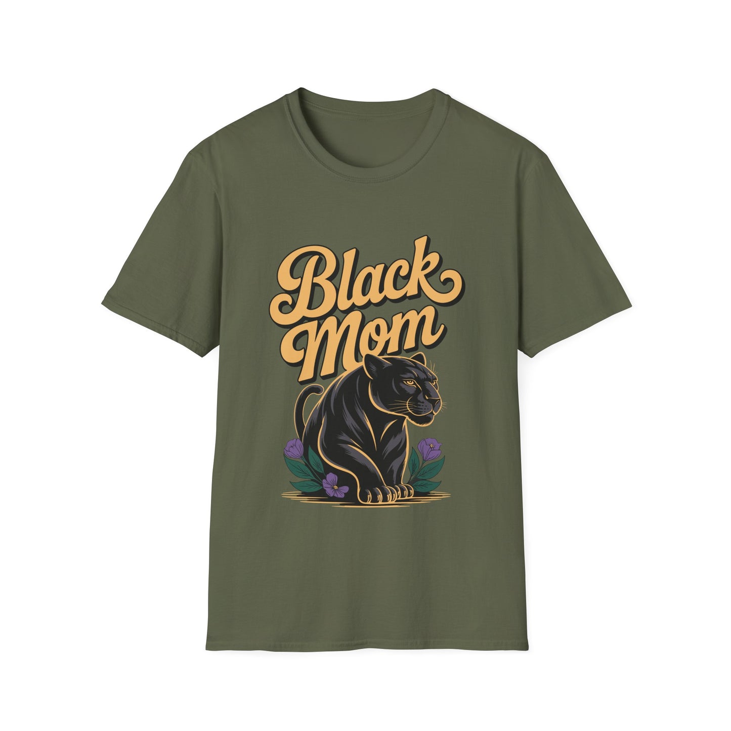 Black Panther Mom T-Shirt - Regular Fit