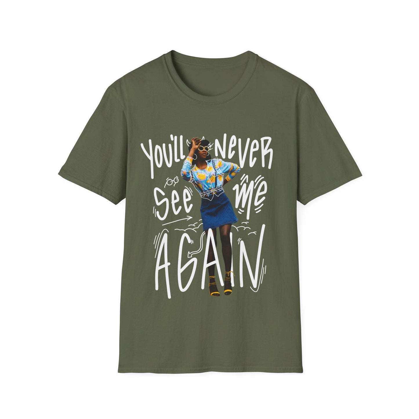 You'll Never See Me T-Shirt - Regular Fit