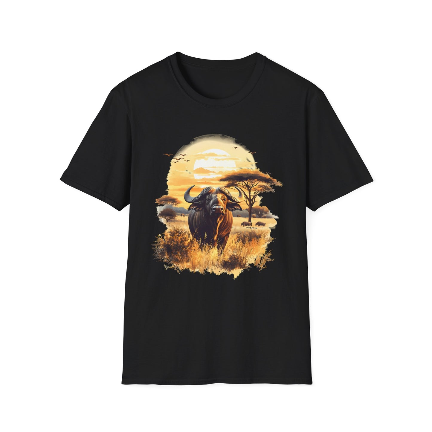 Watercolor Buffalo T-Shirt - Regular Fit
