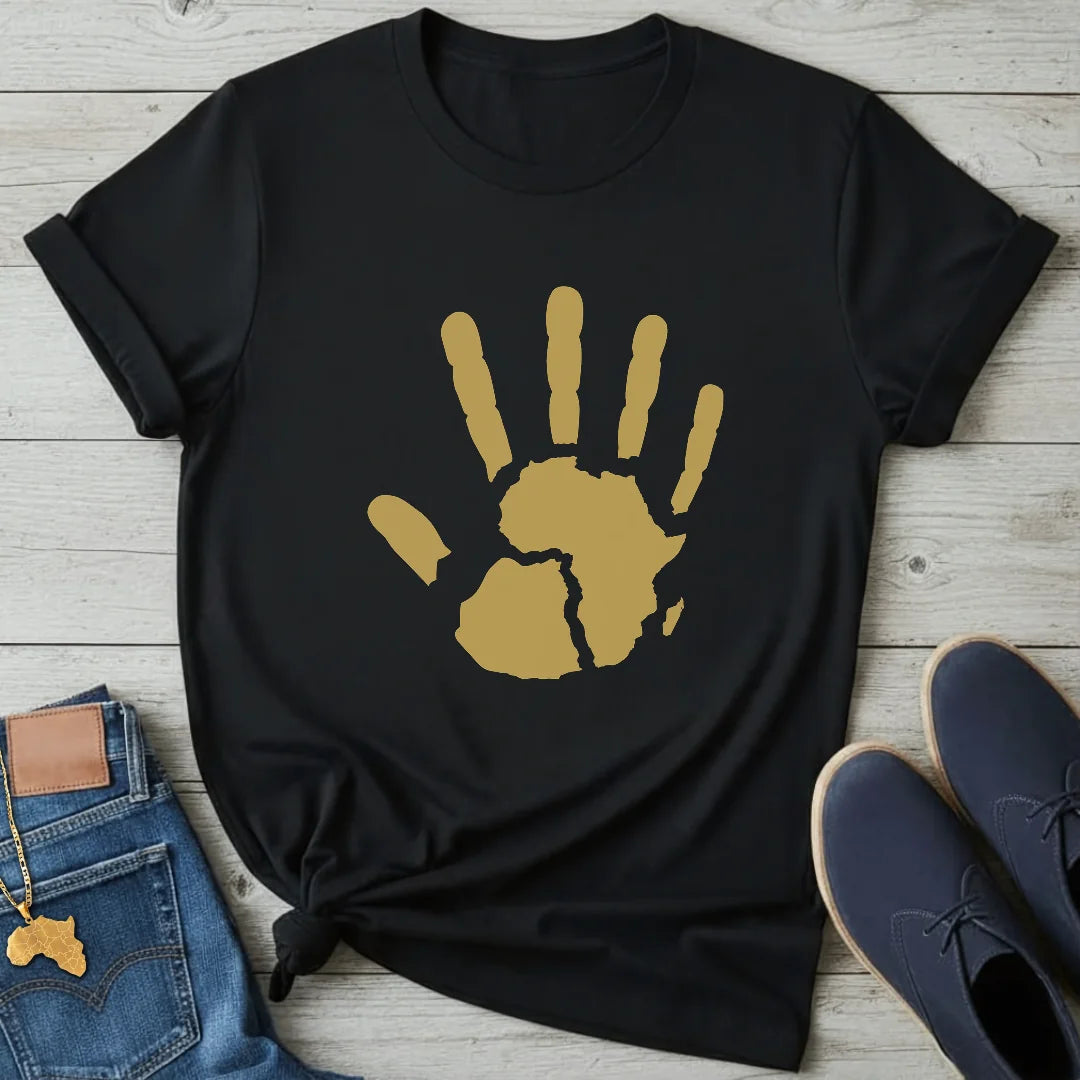 Hand Imprint Map T-Shirt