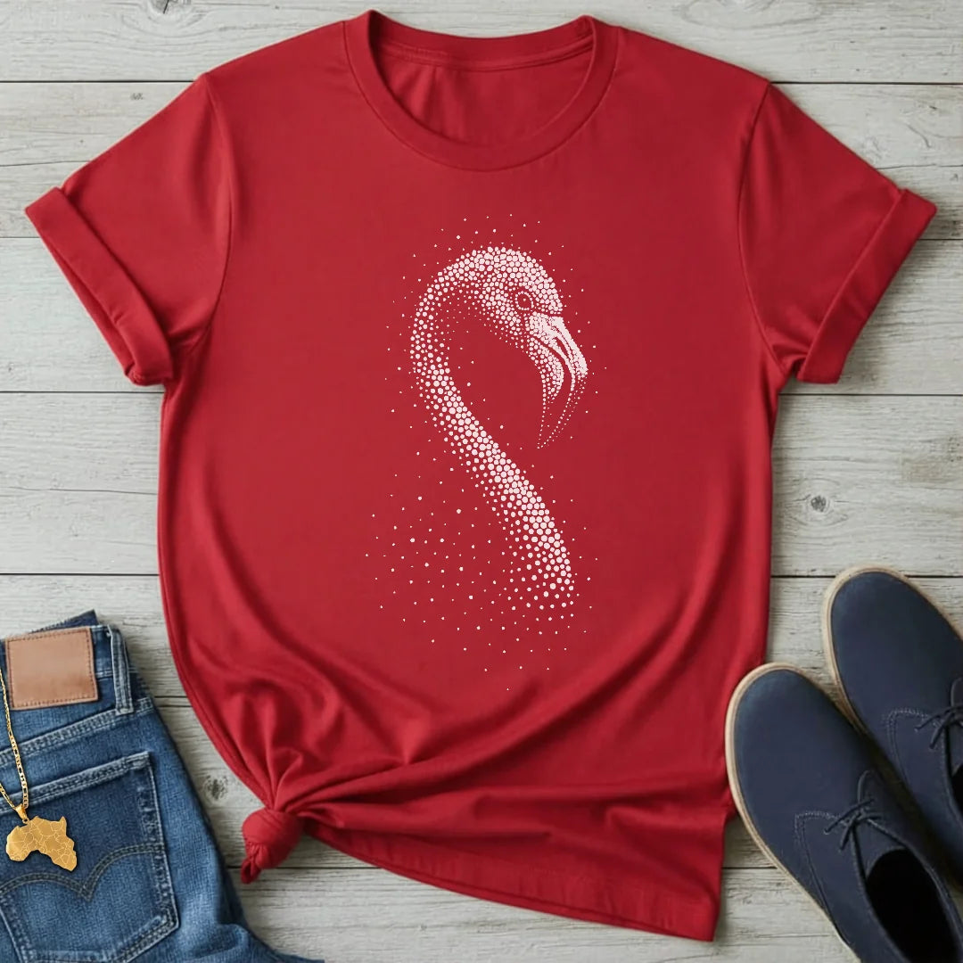 Point Art Flamingo T-Shirt