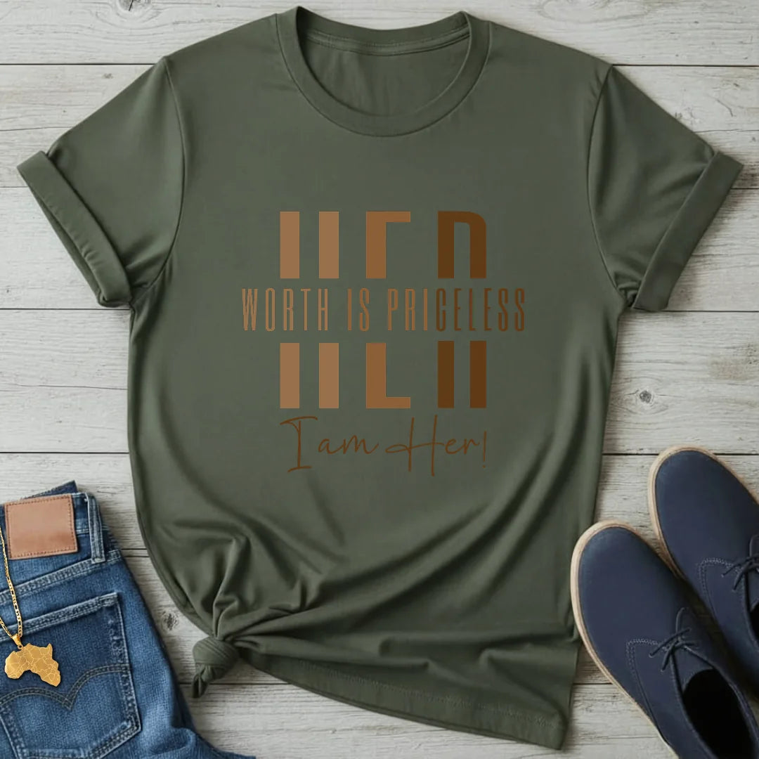 Her Worth Priceless T-Shirt