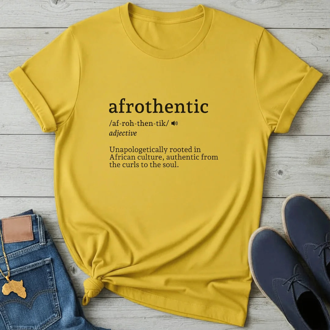 Afrothentic Dictionary T-Shirt