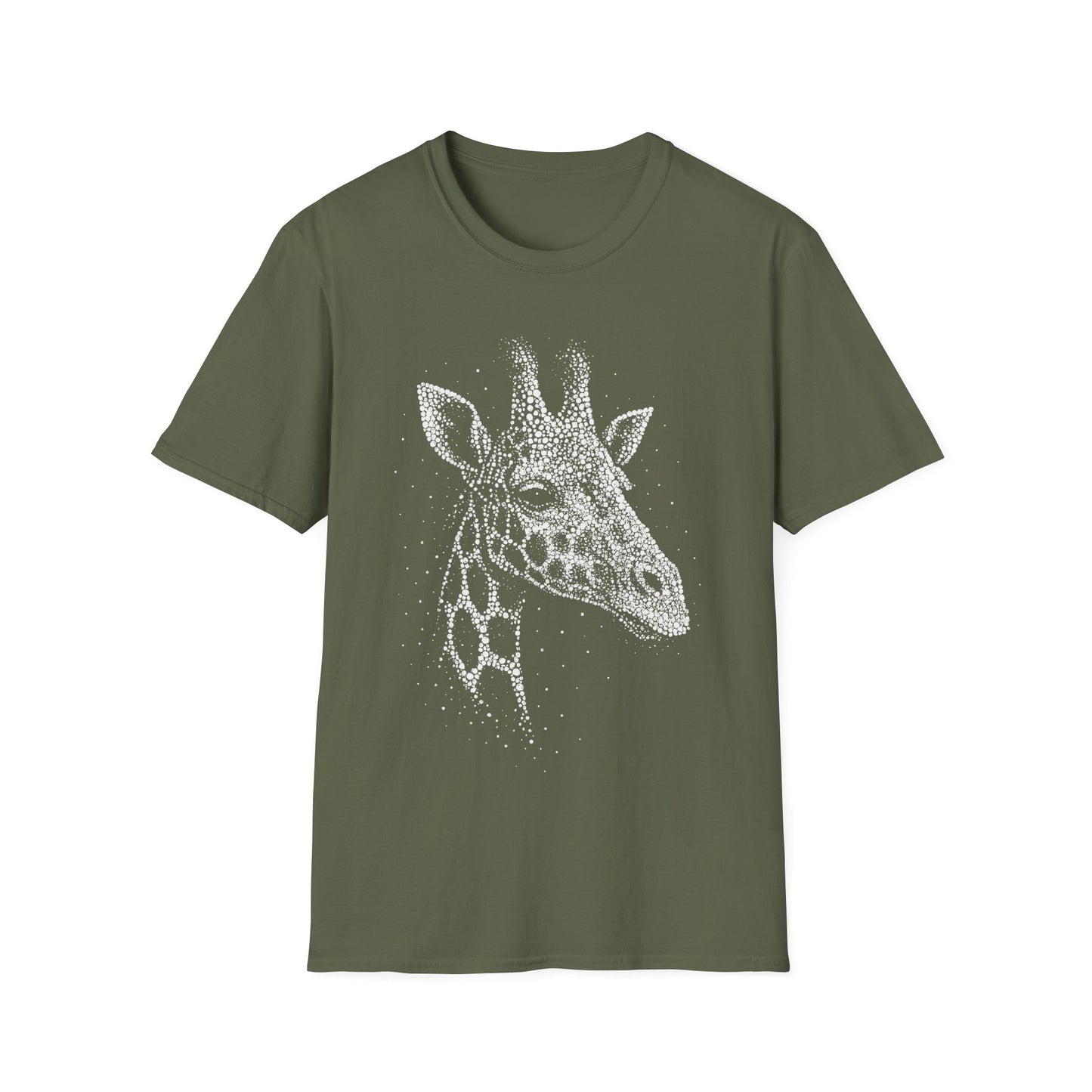 Point Art Giraffe T-Shirt - Regular Fit