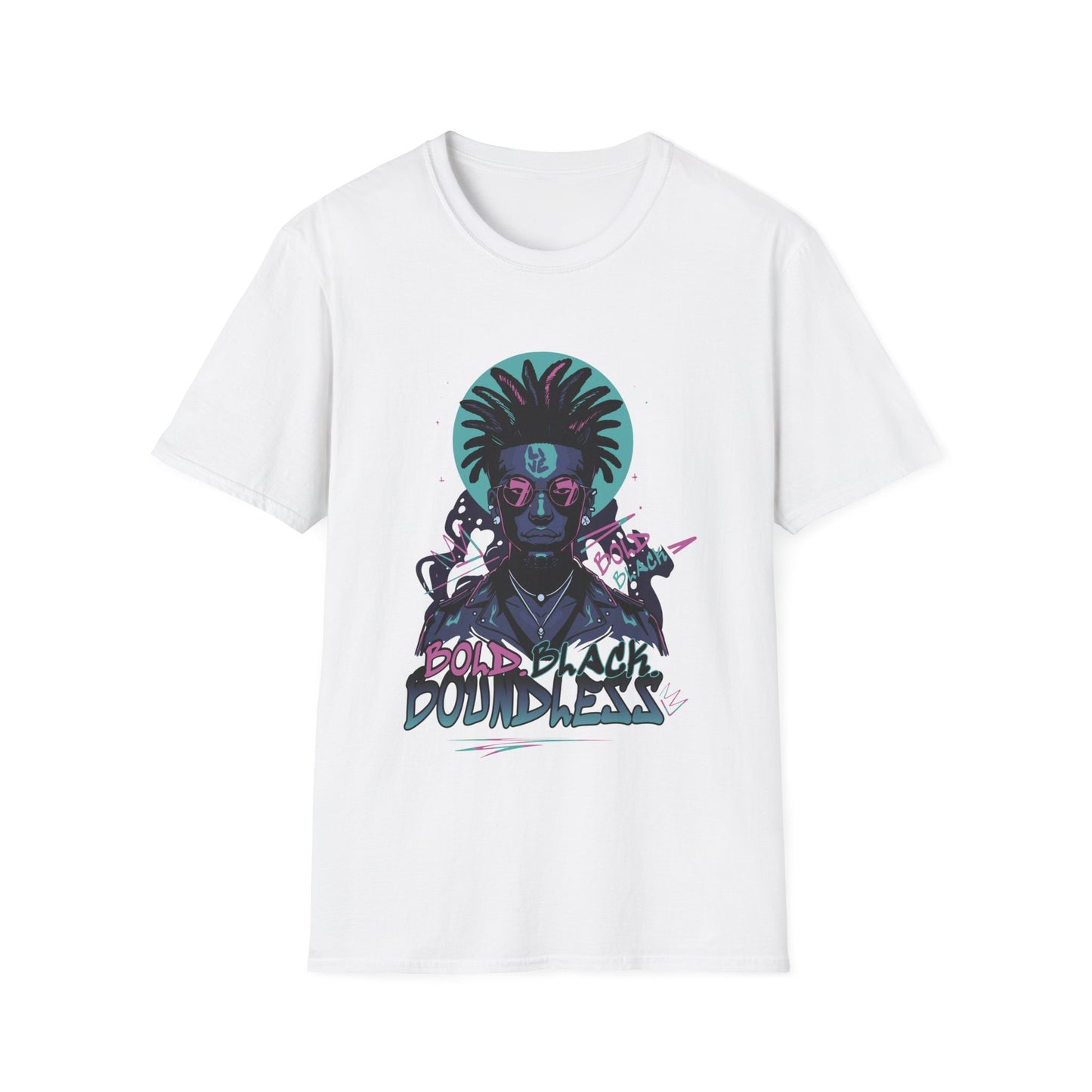 Black Bold Boundless T-Shirt - Regular Fit