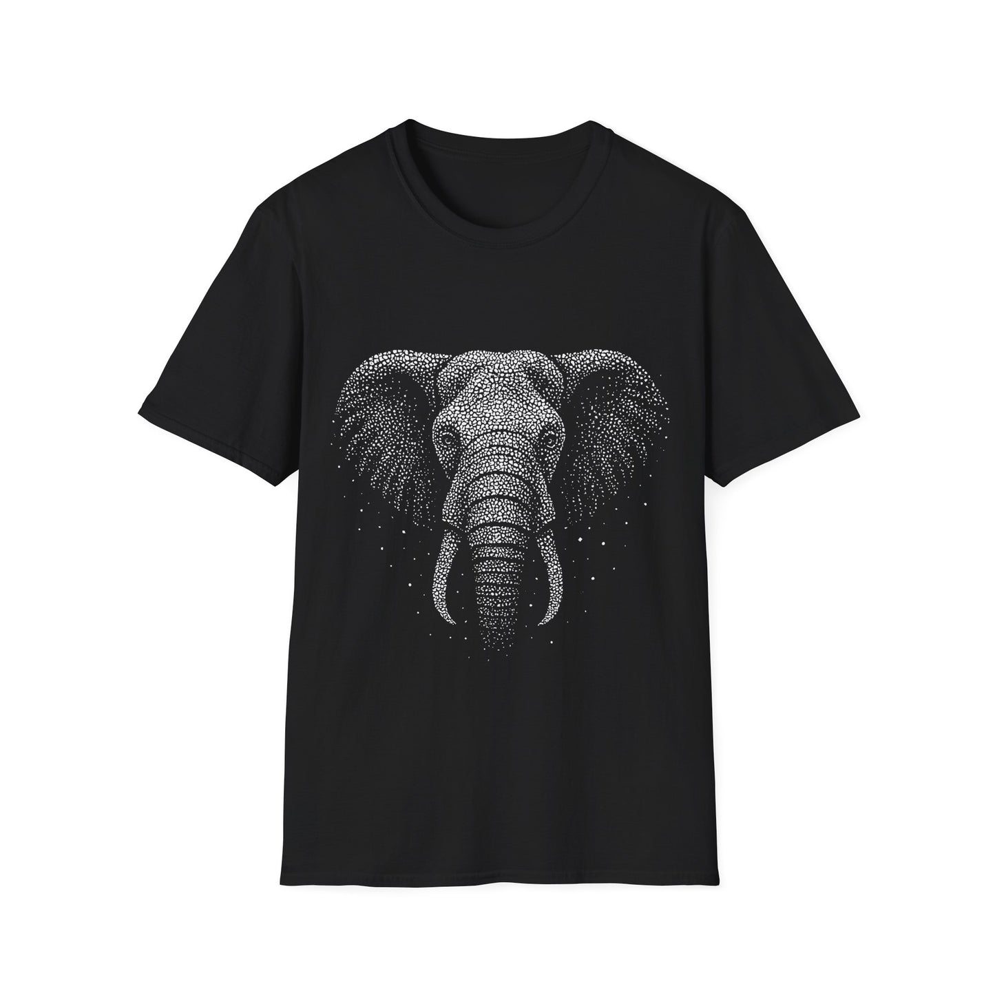 Point Art Elephant T-Shirt - Regular Fit