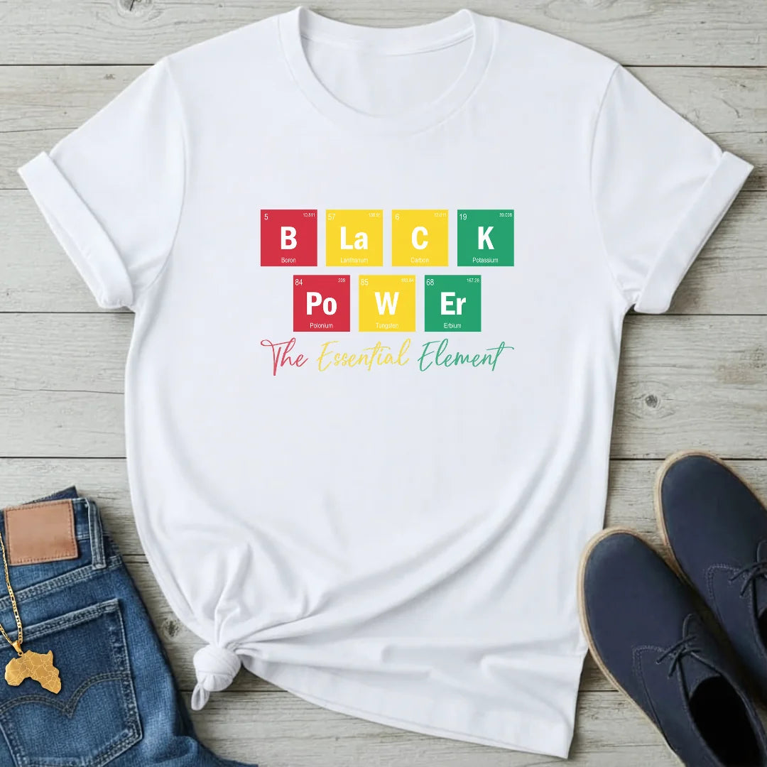 Black Power Element T-Shirt