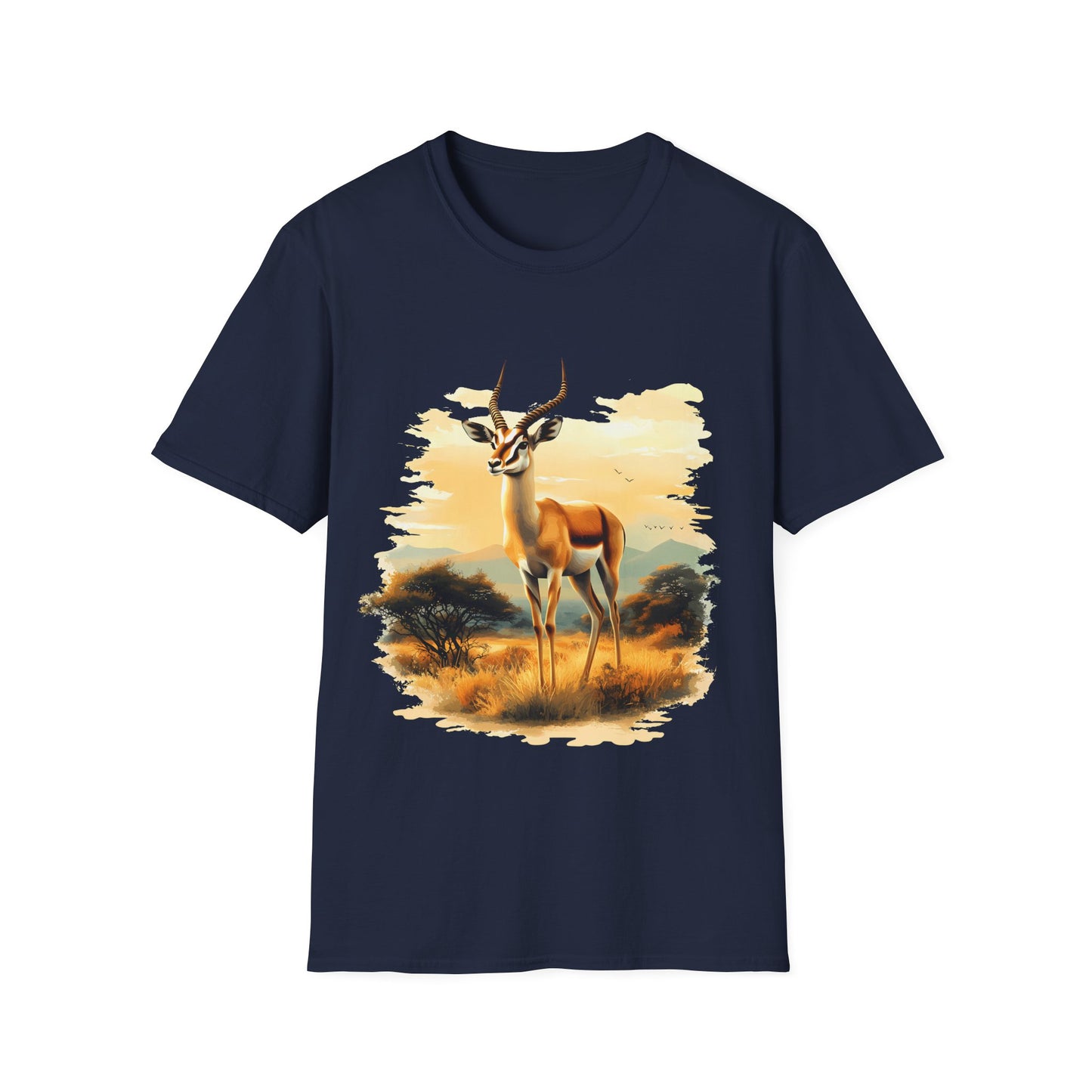 Watercolor Gazelle T-Shirt - Regular Fit