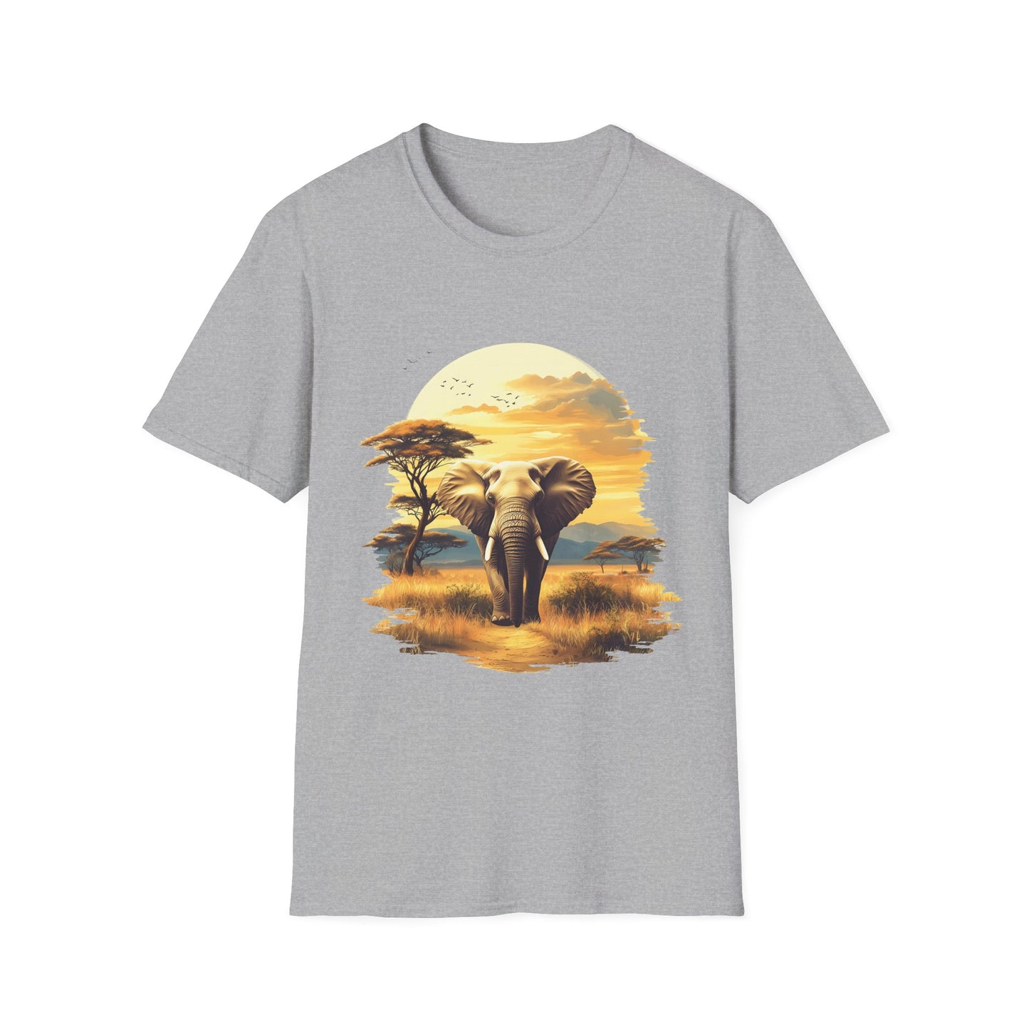 Watercolor Elephant T-Shirt - Regular Fit
