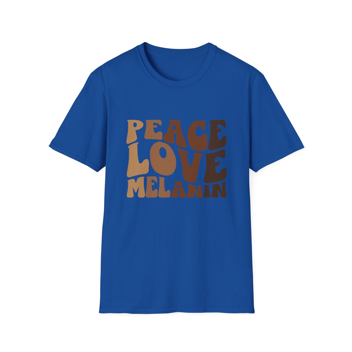 Peace Love Melanin T-Shirt - Regular Fit