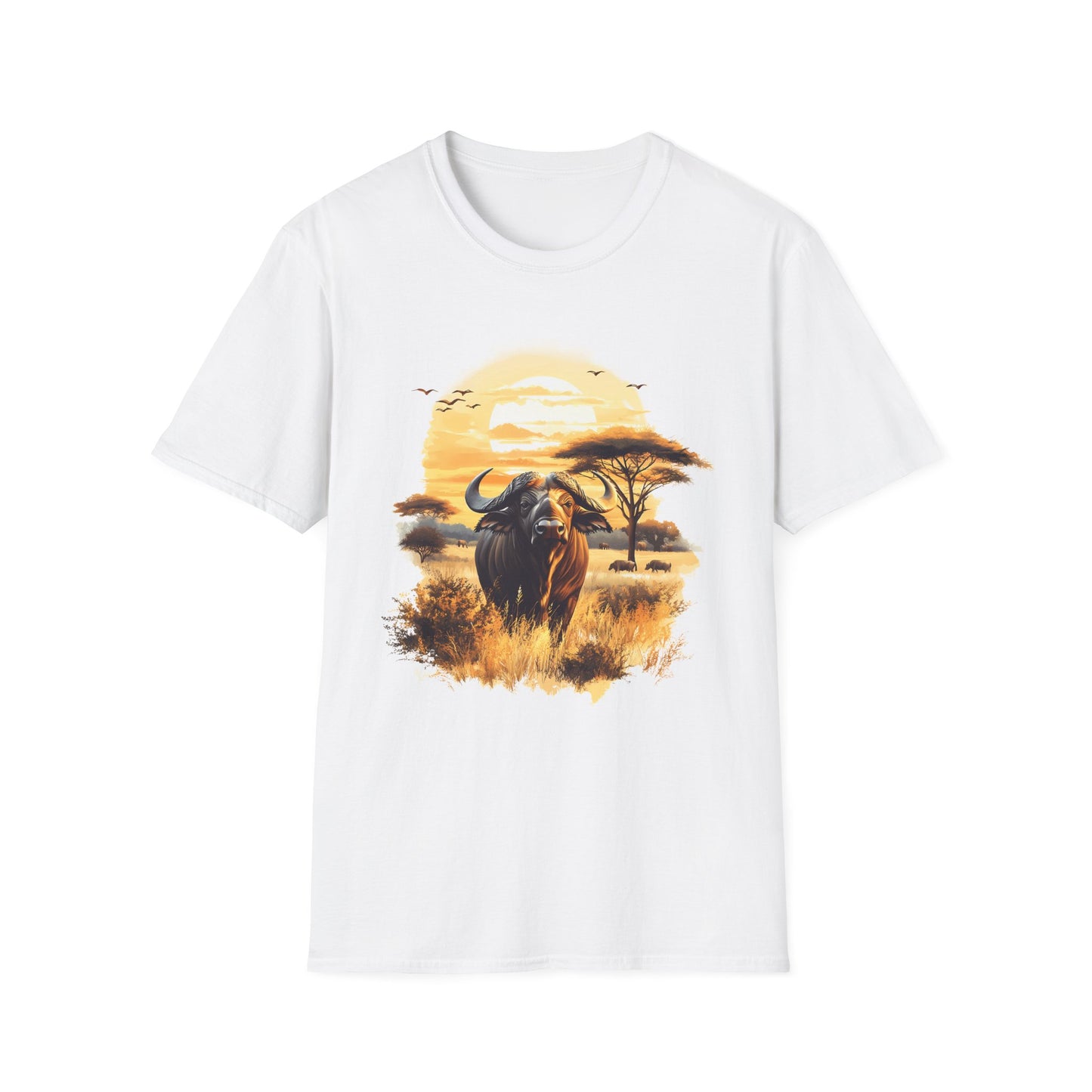 Watercolor Buffalo T-Shirt - Regular Fit