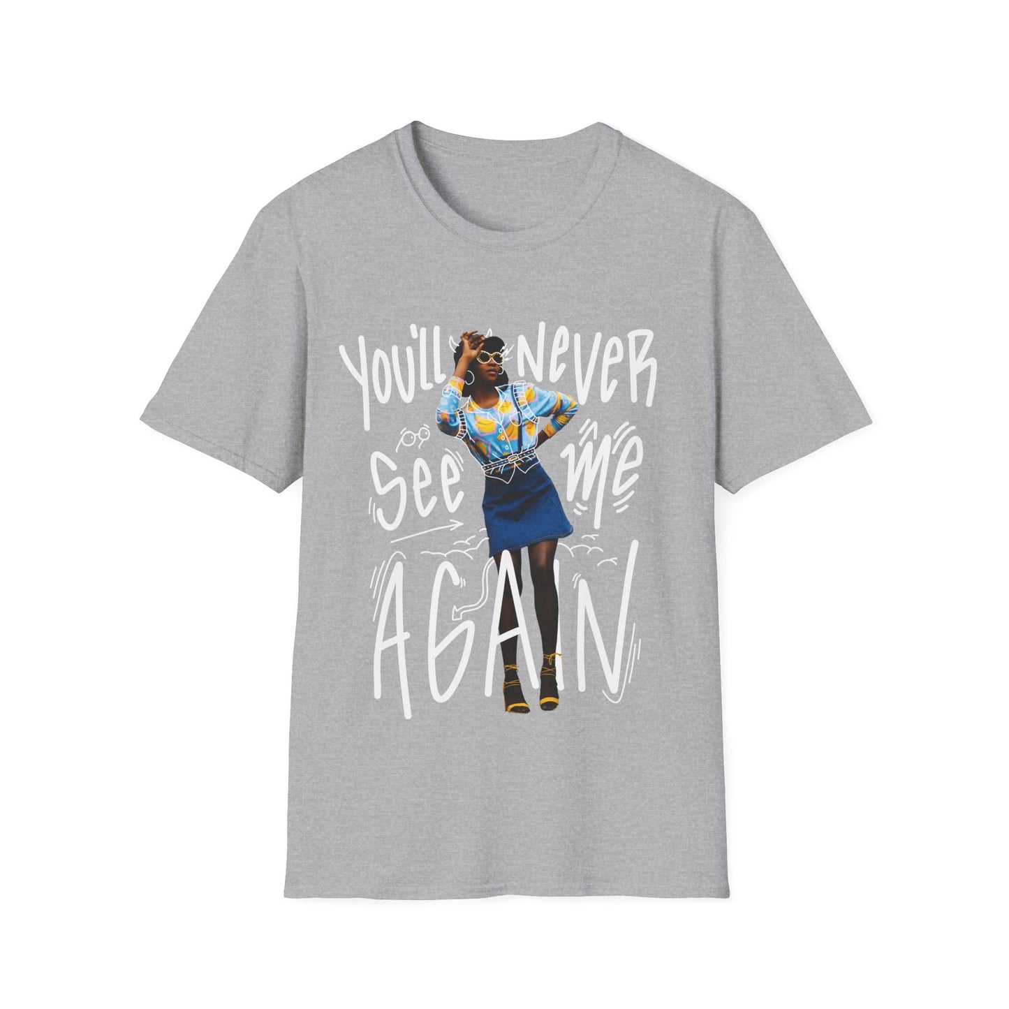You'll Never See Me T-Shirt - Regular Fit