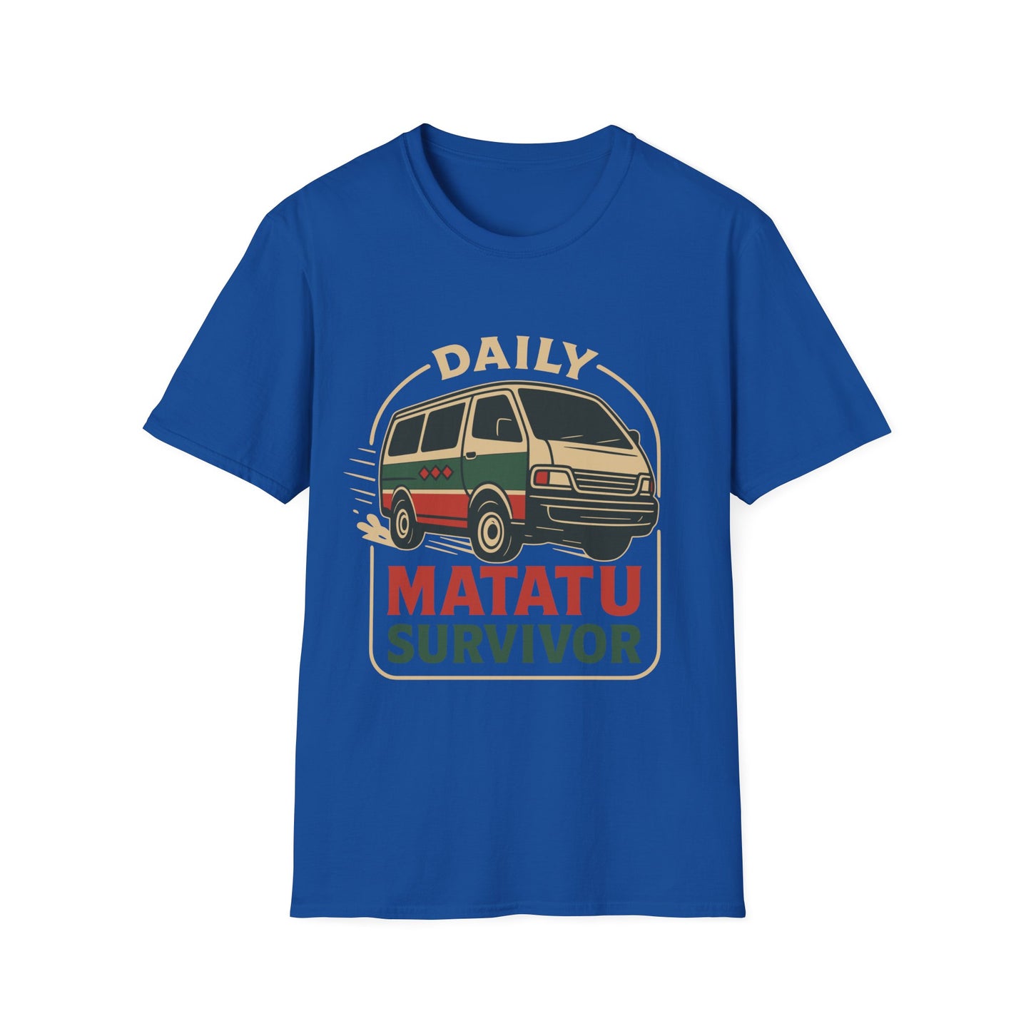 Daily Matatu Survivor T-Shirt - Regular Fit