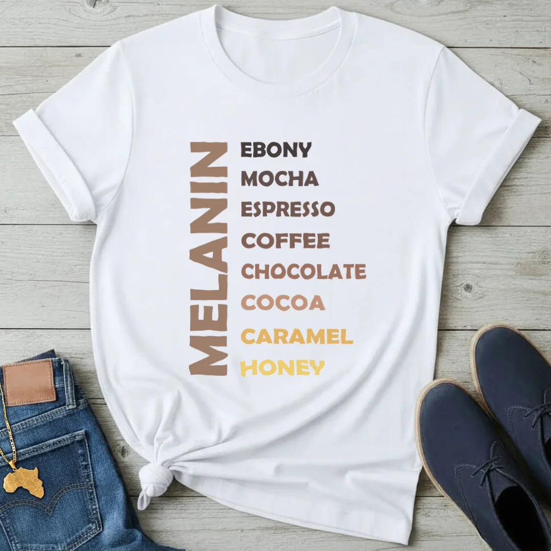 Melanin Shades Gradient T-Shirt