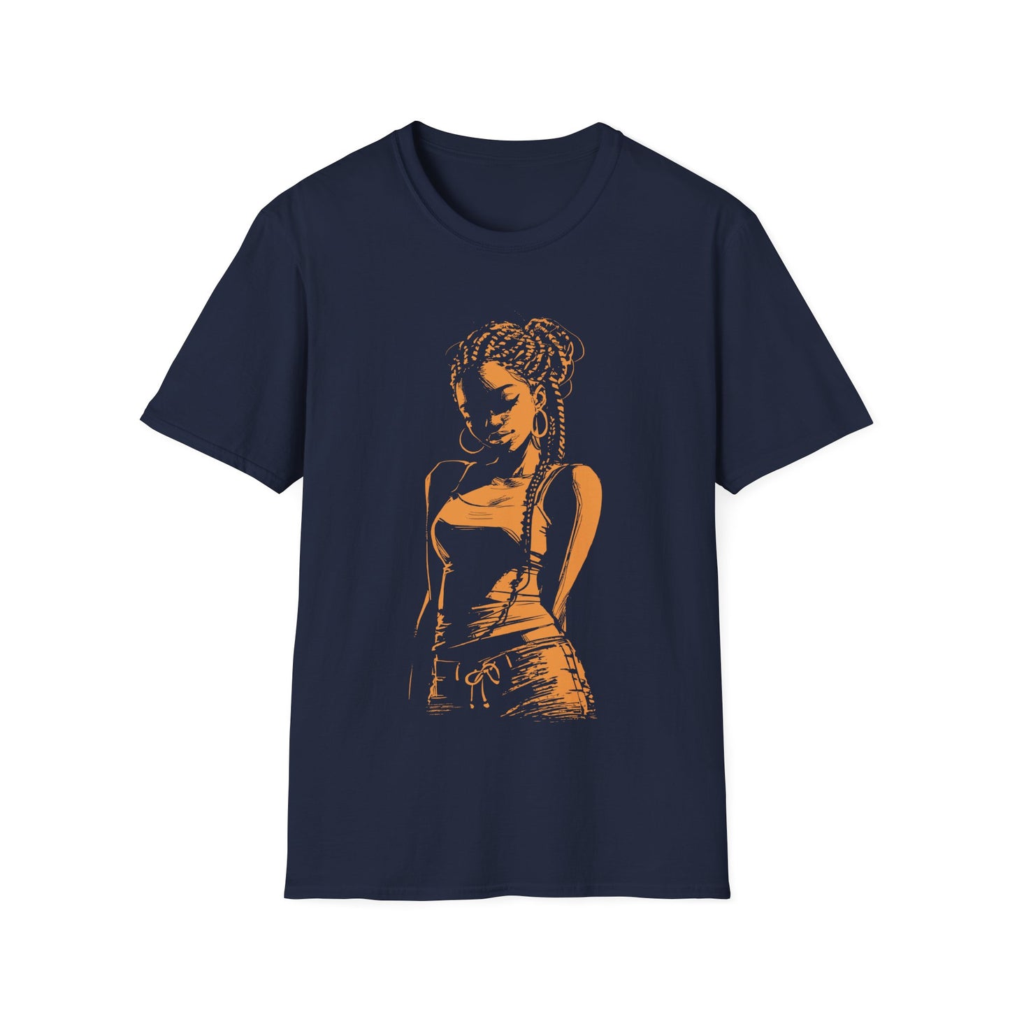 Copper Braid Queen T-Shirt - Regular Fit