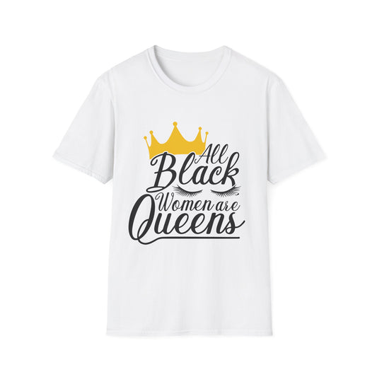 All Black Women Queens T-Shirt - Regular Fit