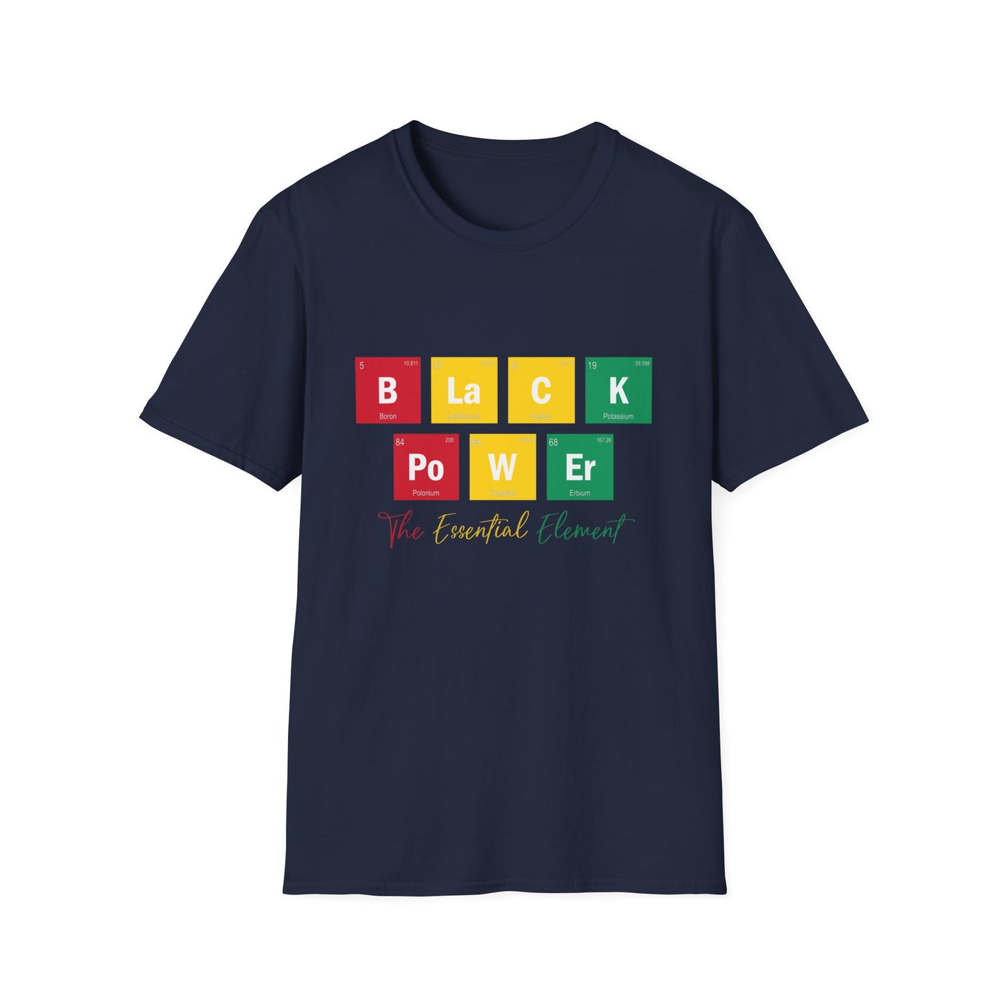 Black Power Element T-Shirt - Regular Fit