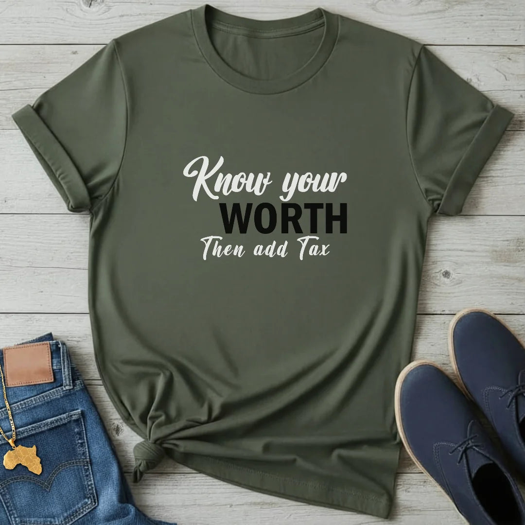 Then add Tax T-Shirt