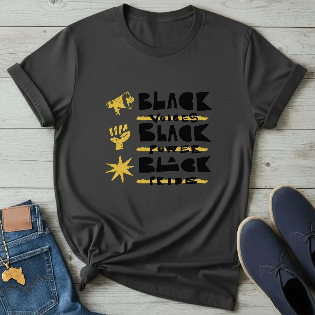 Voices Power Pride T-Shirt