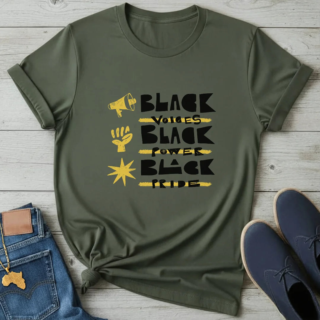 Voices Power Pride T-Shirt