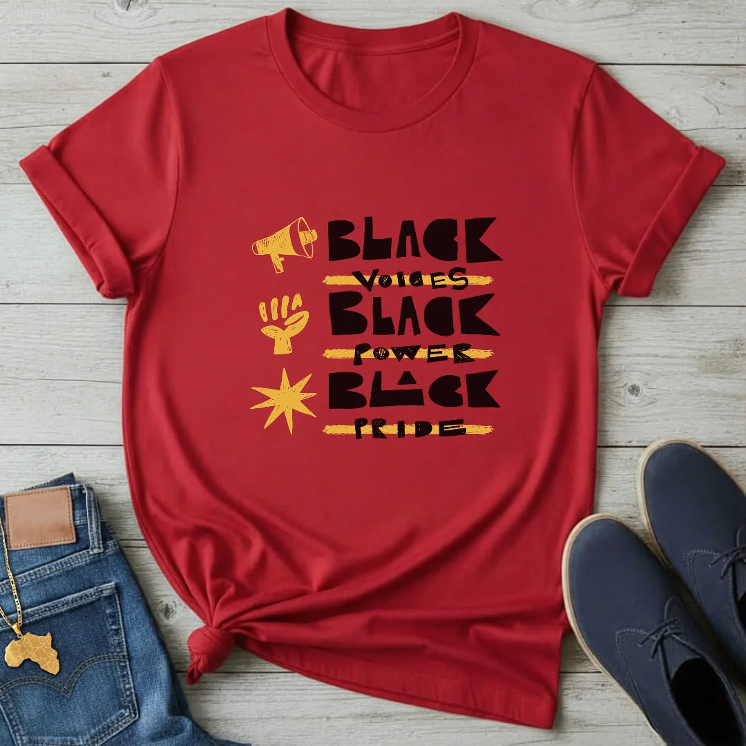 Voices Power Pride T-Shirt