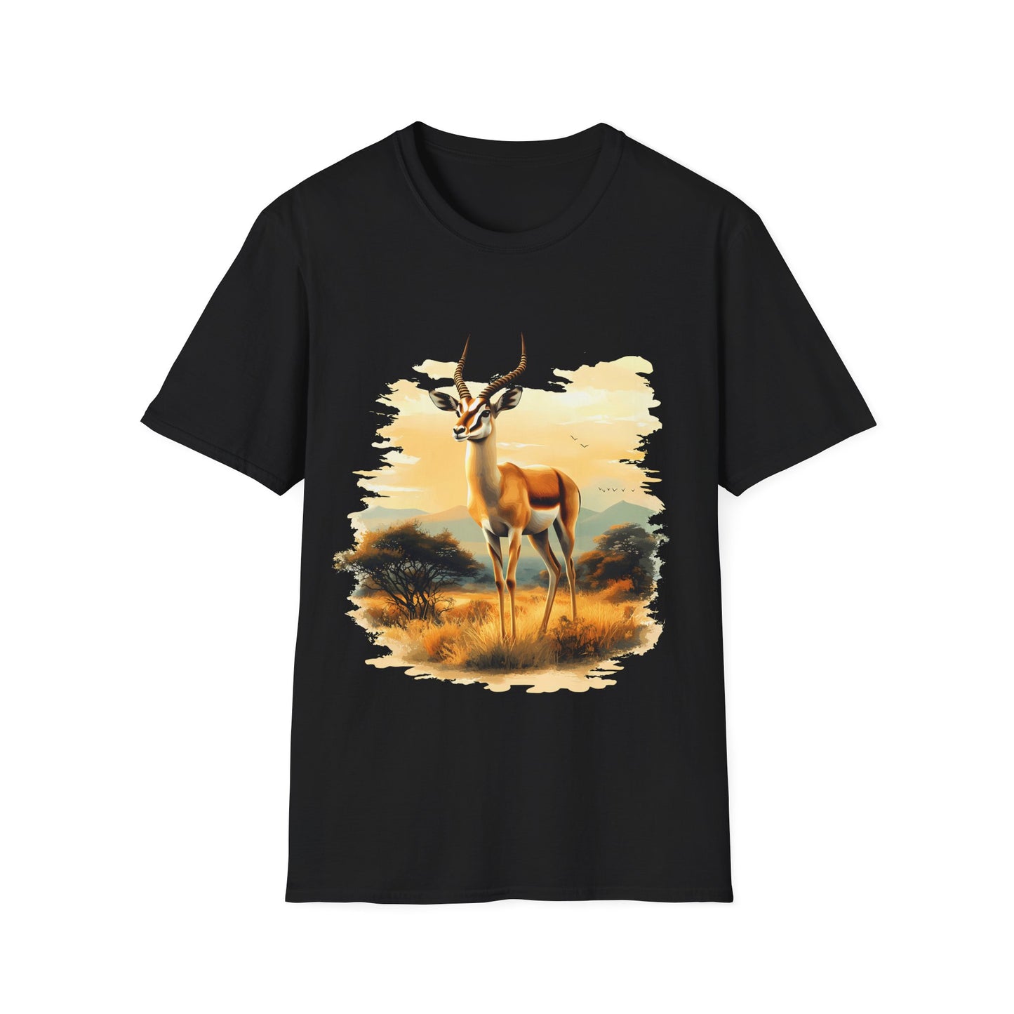 Watercolor Gazelle T-Shirt - Regular Fit