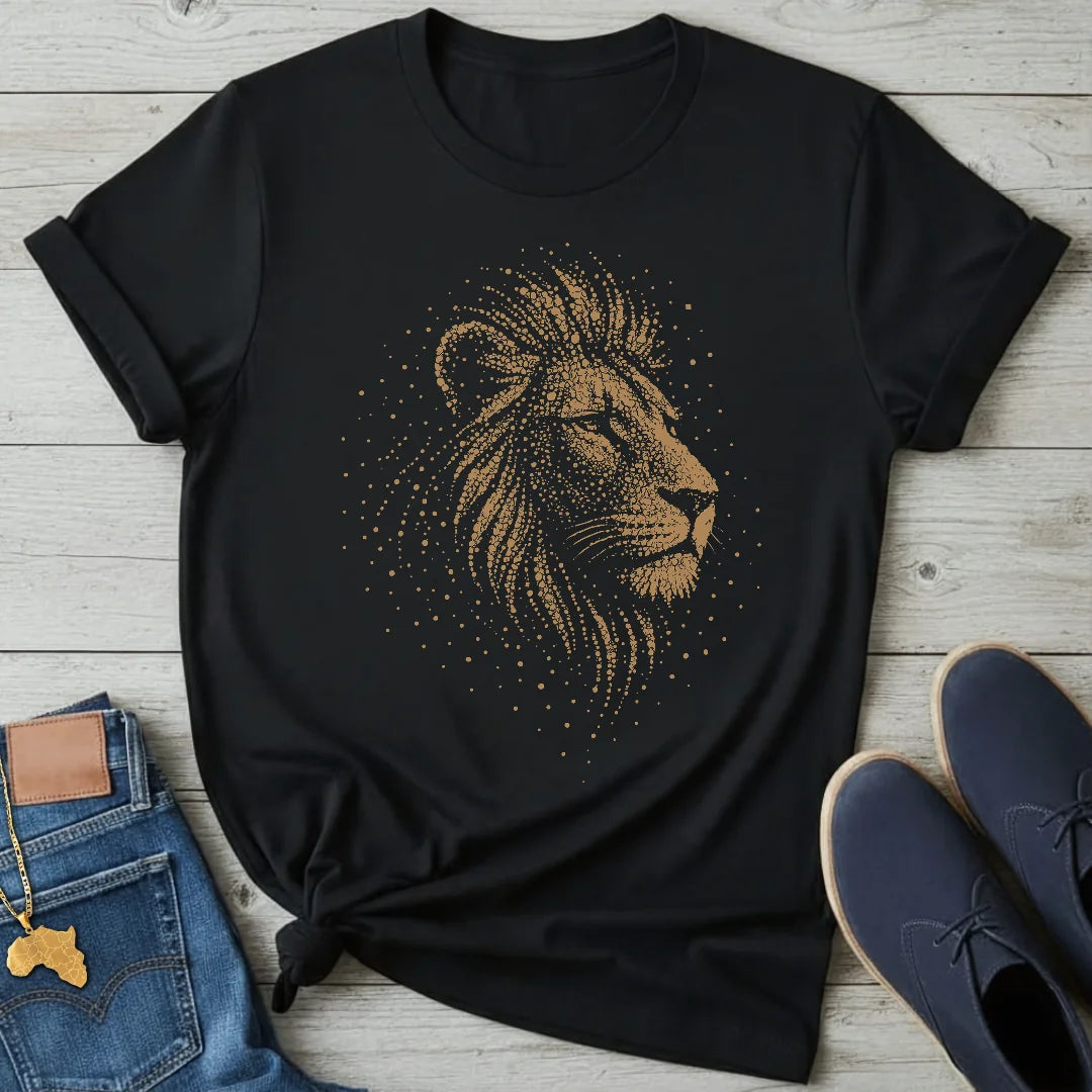 Point Art Lion T-Shirt