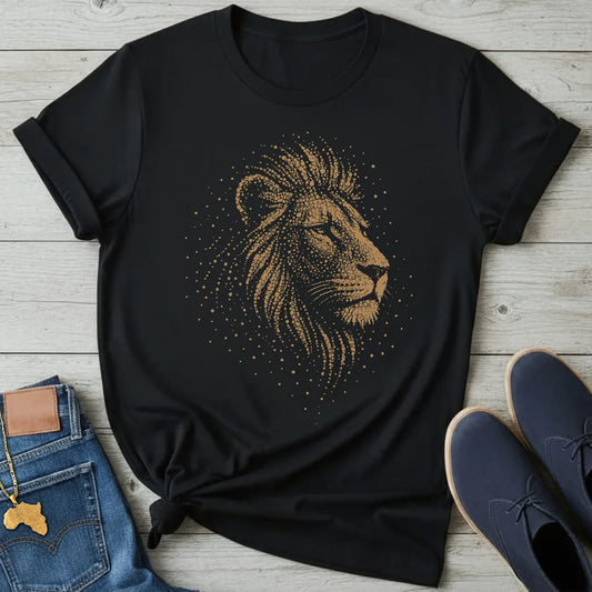 Point Art Lion T-Shirt