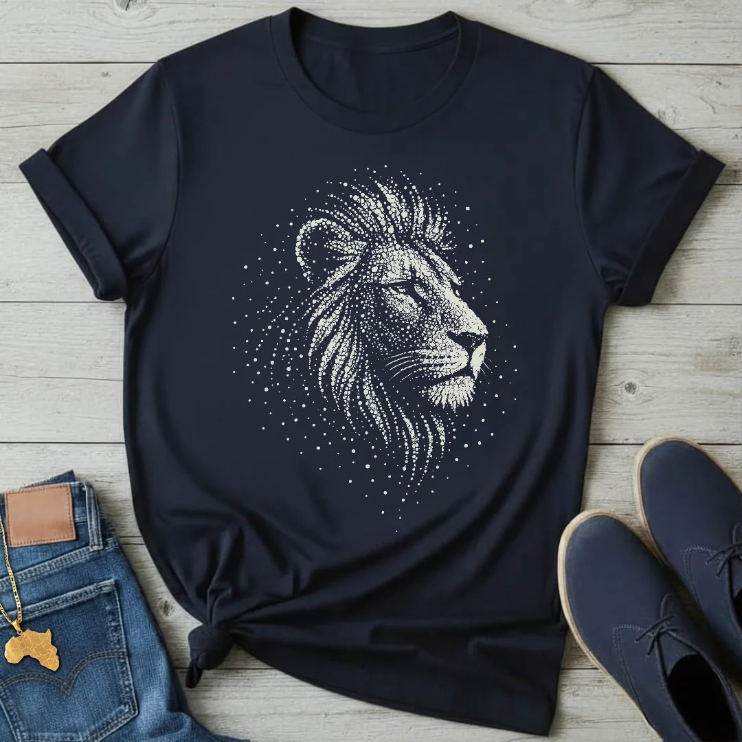 Point Art Lion T-Shirt
