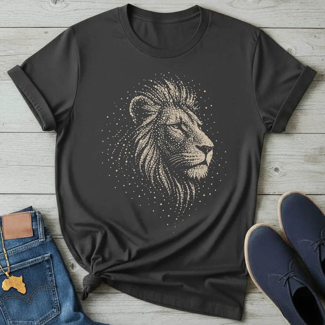 Point Art Lion T-Shirt