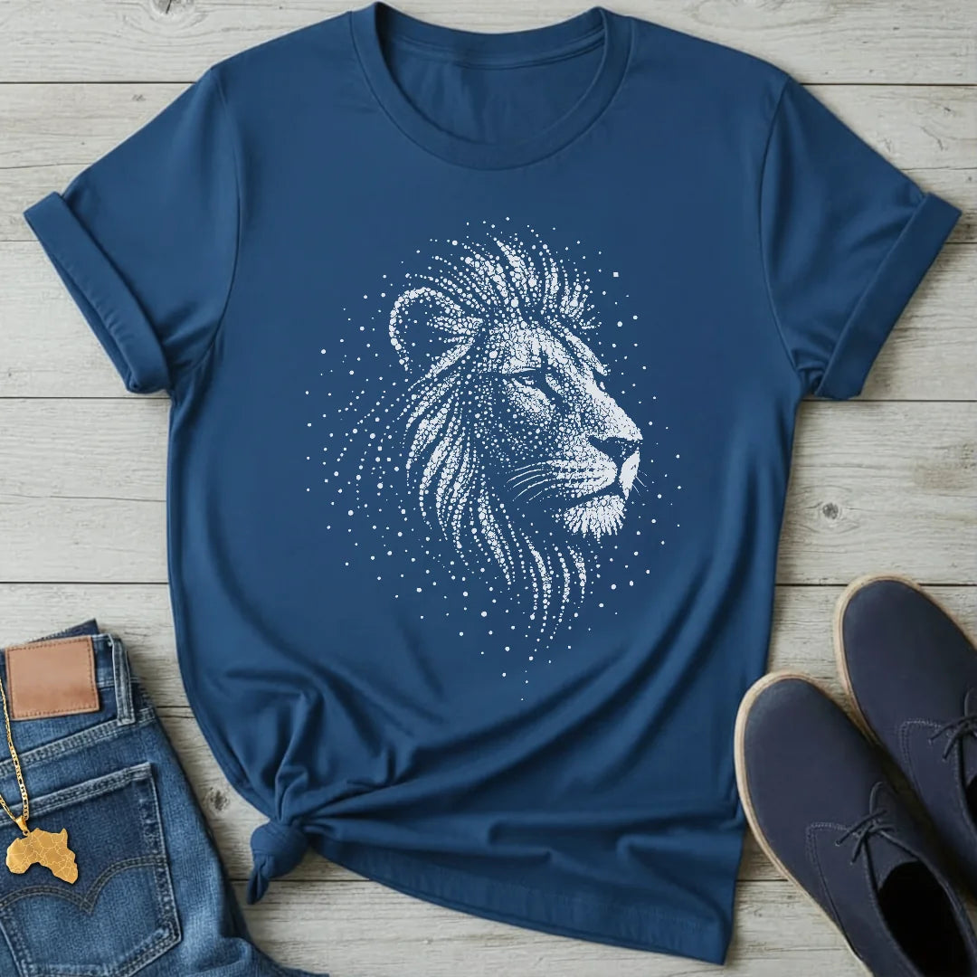 Point Art Lion T-Shirt