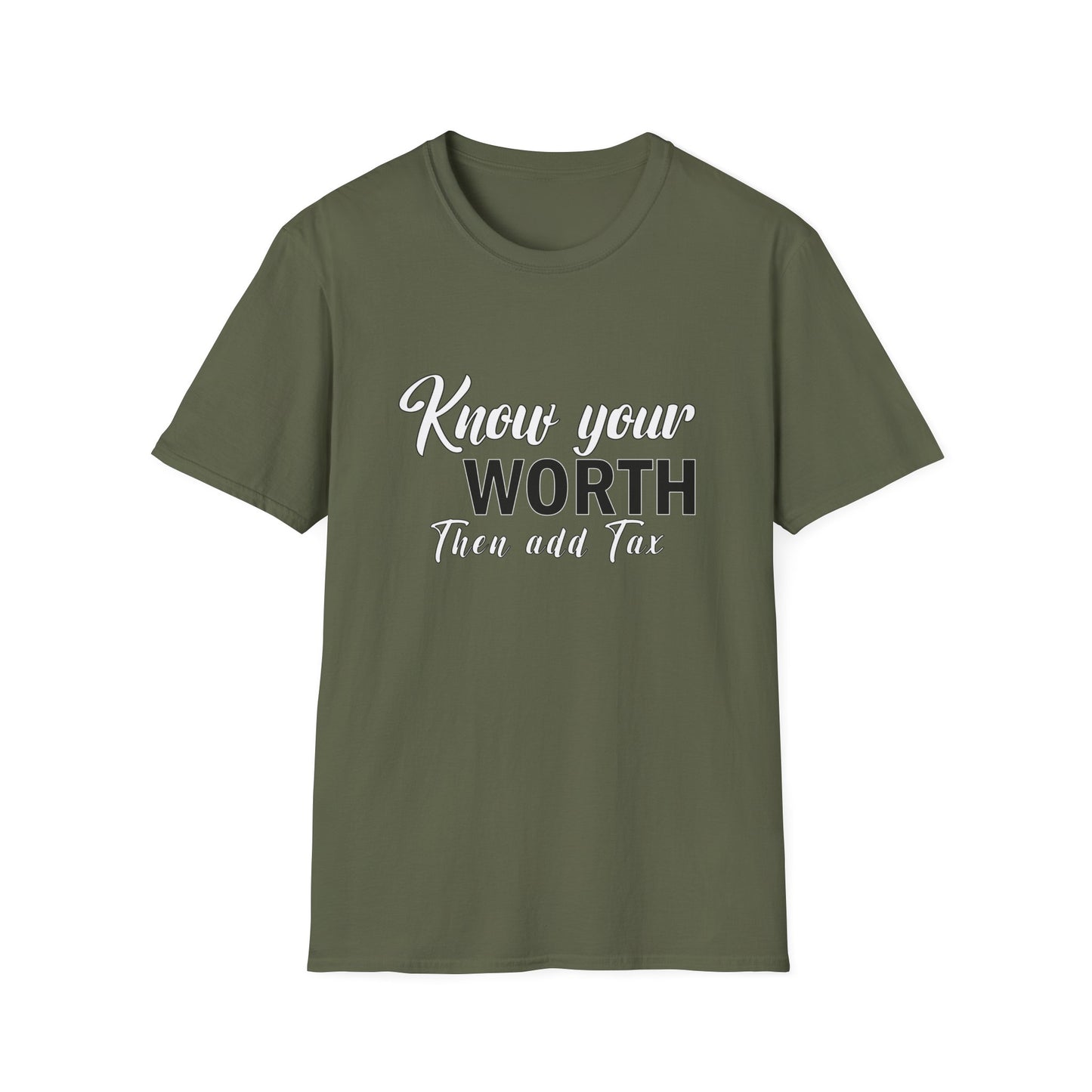 Then add Tax T-Shirt - Regular Fit