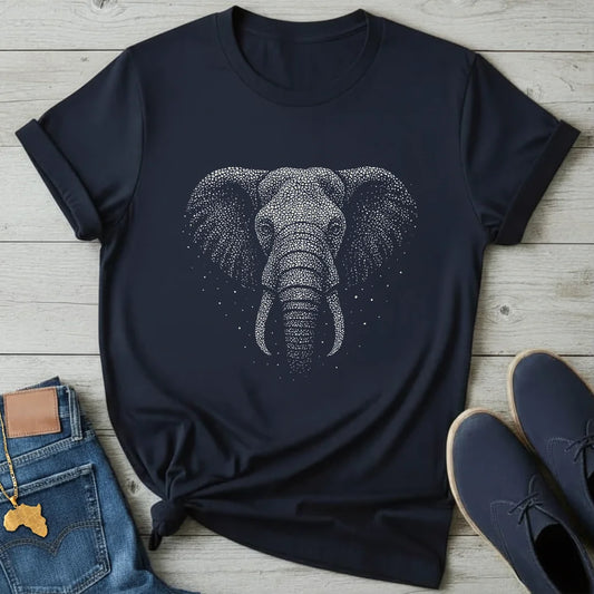 Point Art Elephant T-Shirt