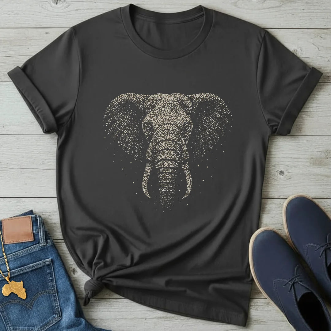 Point Art Elephant T-Shirt