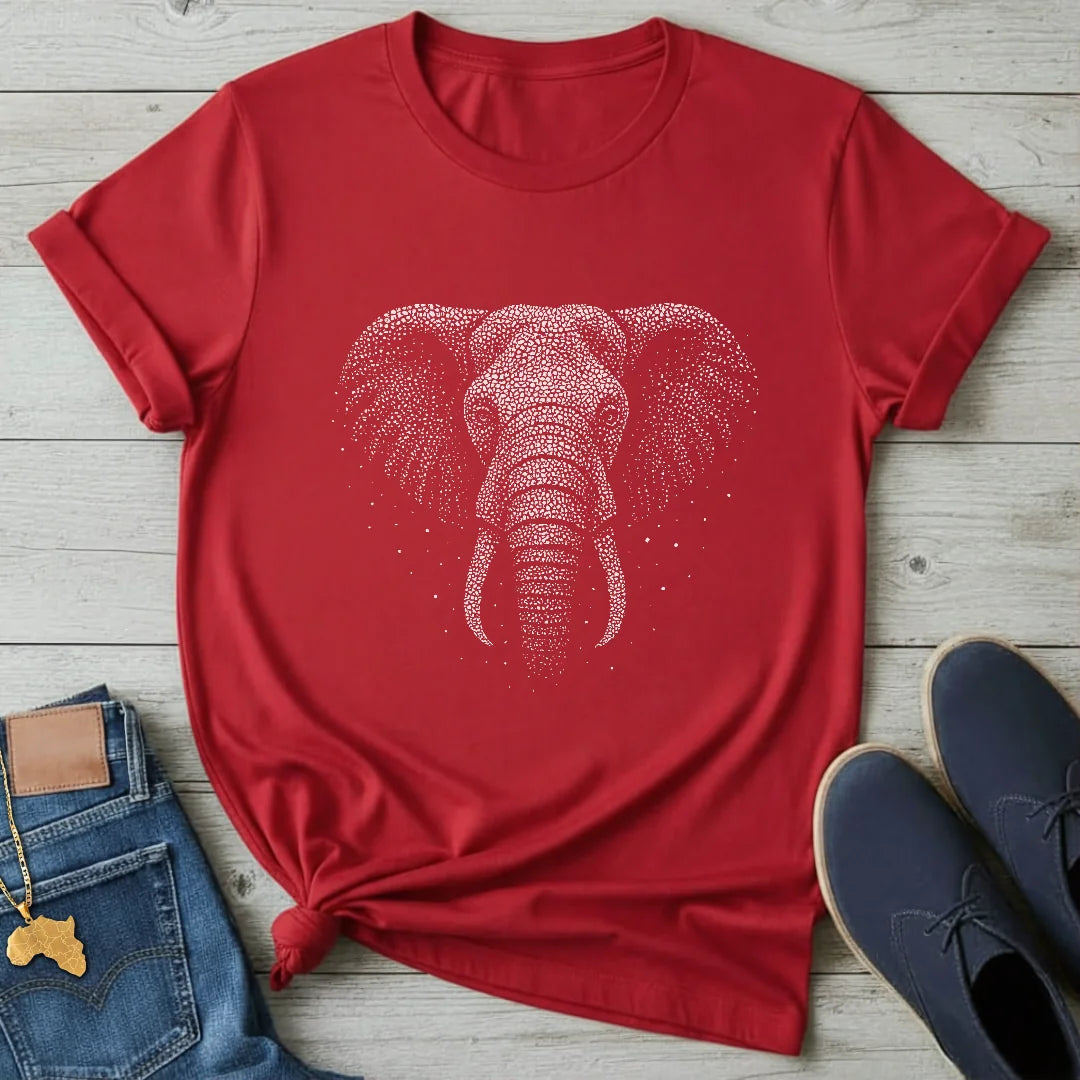 Point Art Elephant T-Shirt