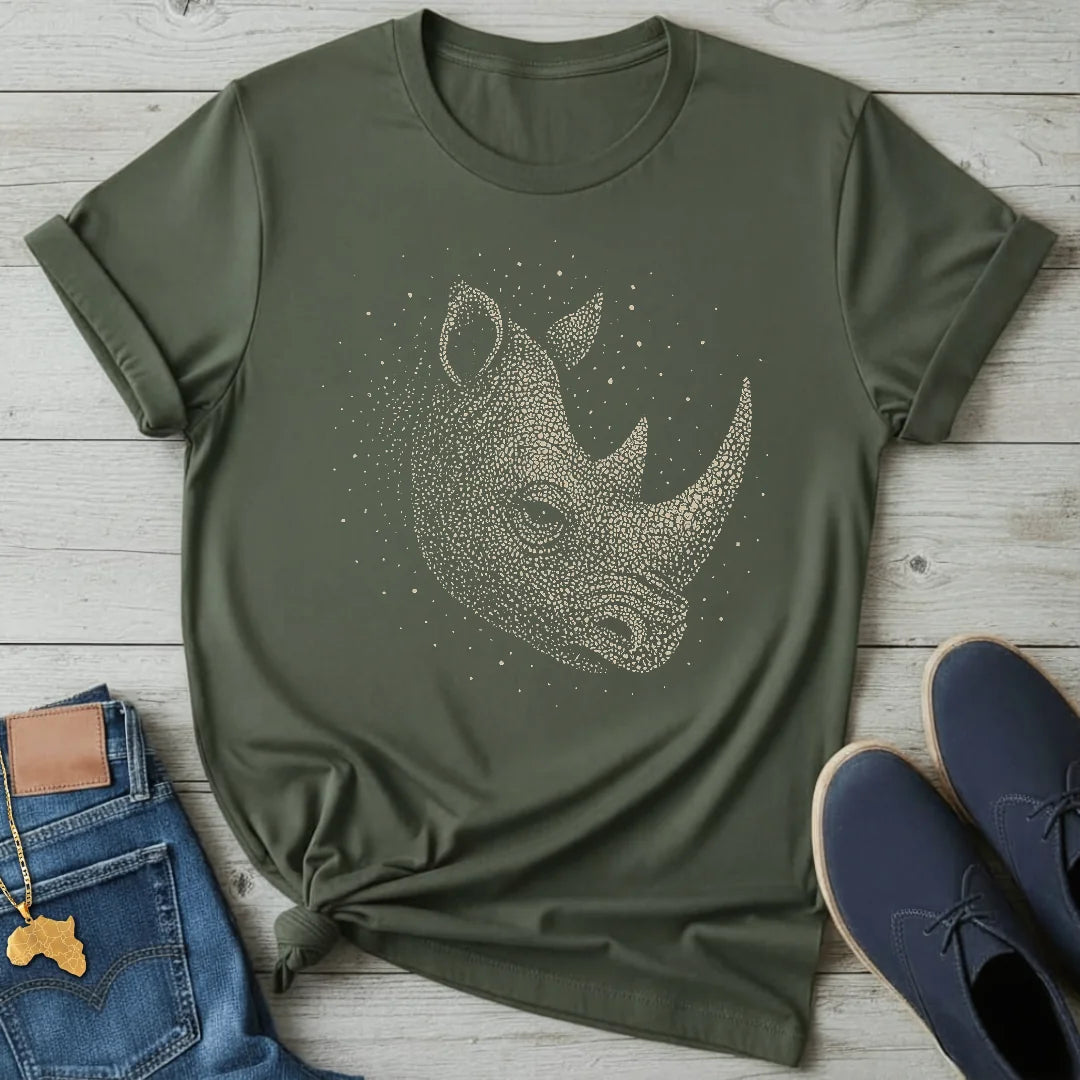 Point Art Rhino T-Shirt
