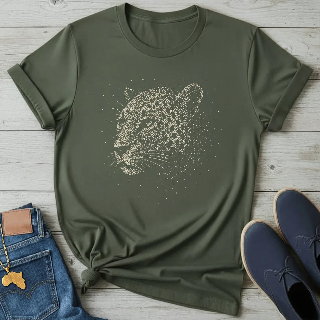 Point Art Leopard T-Shirt