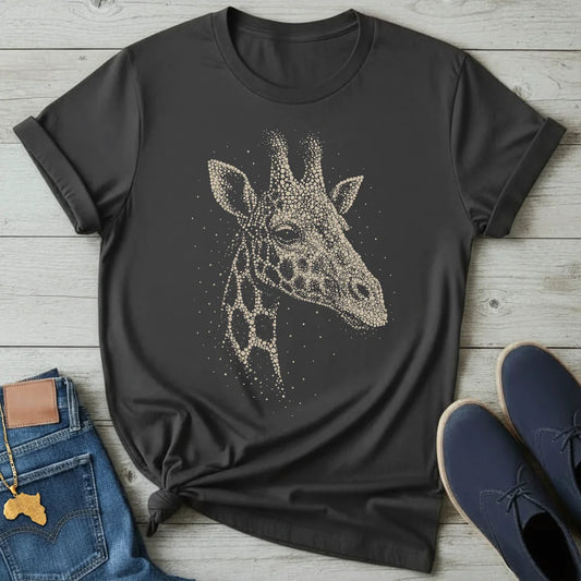 Point Art Giraffe T-Shirt