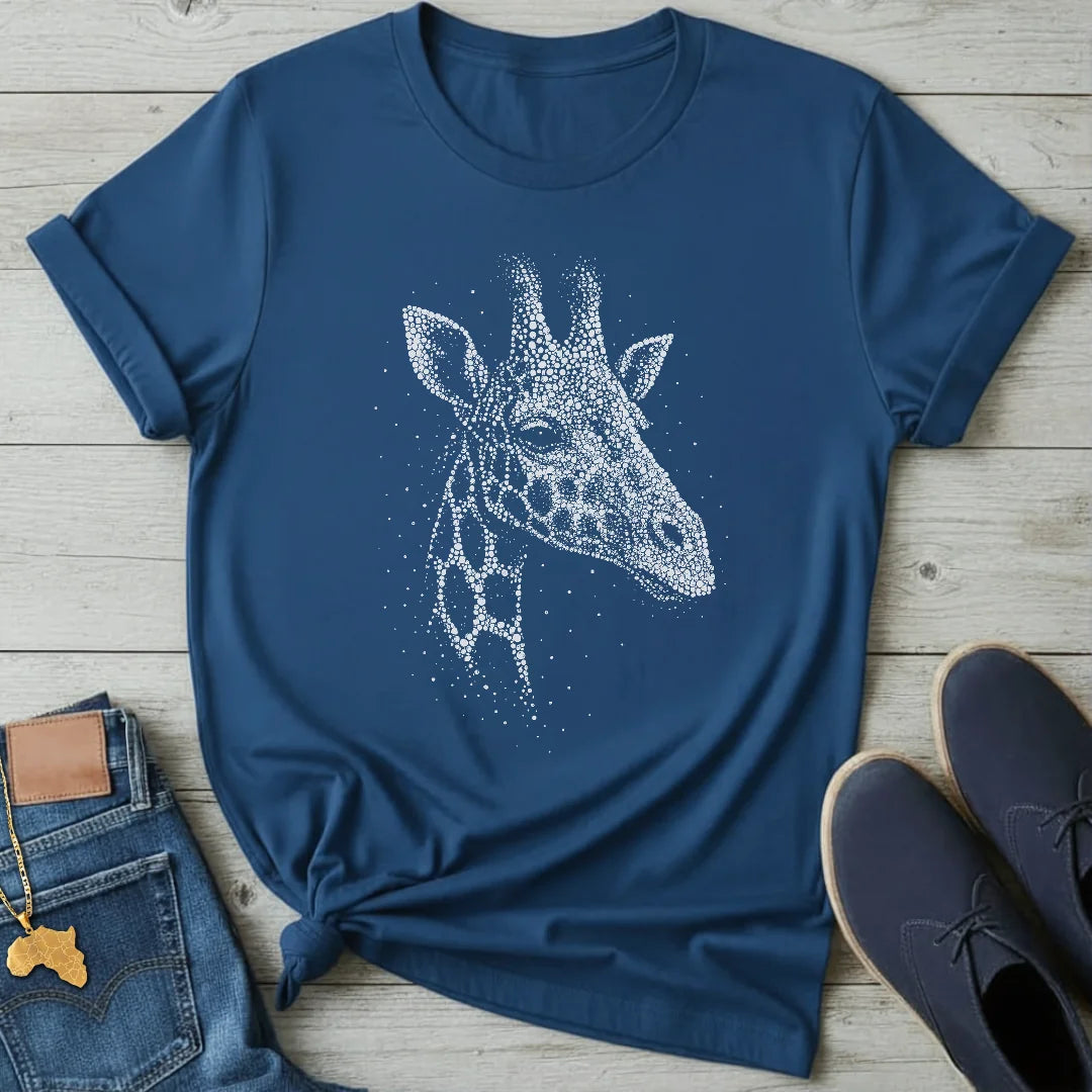 Point Art Giraffe T-Shirt