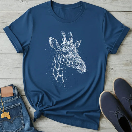 Point Art Giraffe T-Shirt