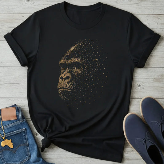 Point Art Gorilla T-Shirt